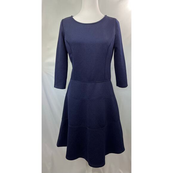 JM Studio Women’s Blue Knee Length Fit Flare Dress - Picture 1 of 7